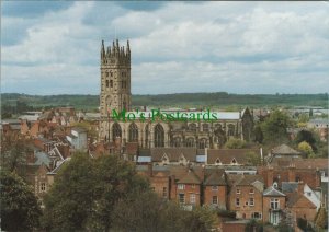 Warwickshire Postcard - Collegiate Church of St Mary, Warwick   RR11398