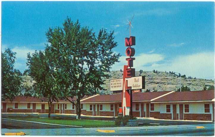 Red Gables Motel Billings Montana MT 1511 First Avenue North