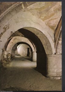 Gloucestershire Postcard - The Crypt, Gloucester Cathedral    RR1356