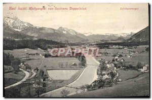 Old Postcard Bad Ischl Worfgangtal Von Sophiens Doppelblick