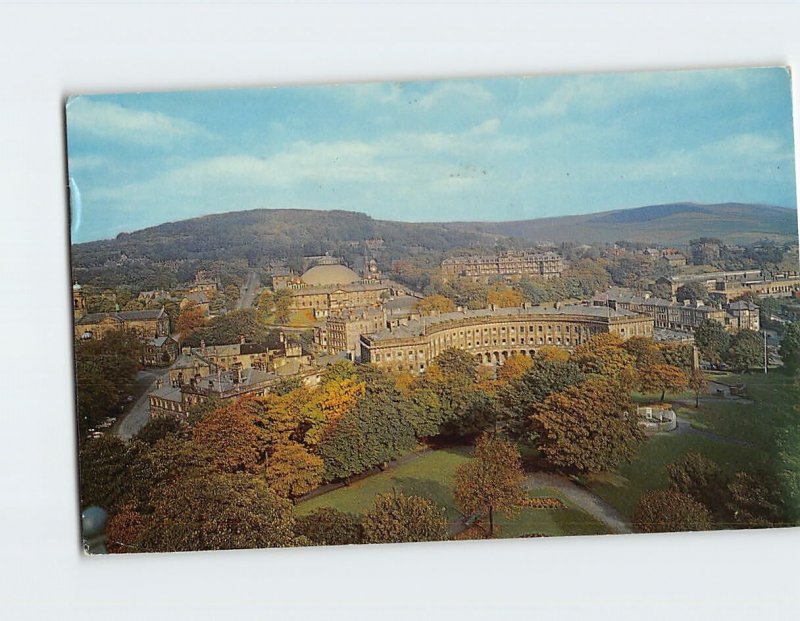 Postcard The Crescent Buxton England