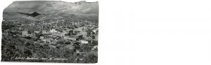 Postcard RPPC Aerial View of Globe, AZ from G Mountain.       aa6