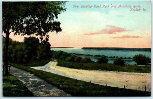 M-30337 View Showing Rand Park and Anschutz Road Keokuk Iowa