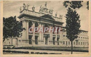 Old Postcard Roma Basilica of St. John Lateran