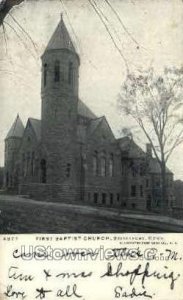 First Baptist Church - Bridgeport, Connecticut CT  