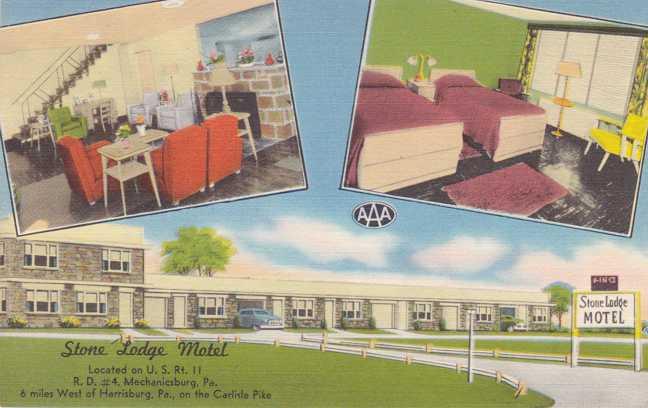 Stone Lodge Motel - Mechanicsburg PA, Pennsylvania near Harrisburg - Linen