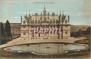 Old Postcard 9 boursault the castle