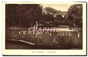 Postcard Old Strasbourg Orangerie