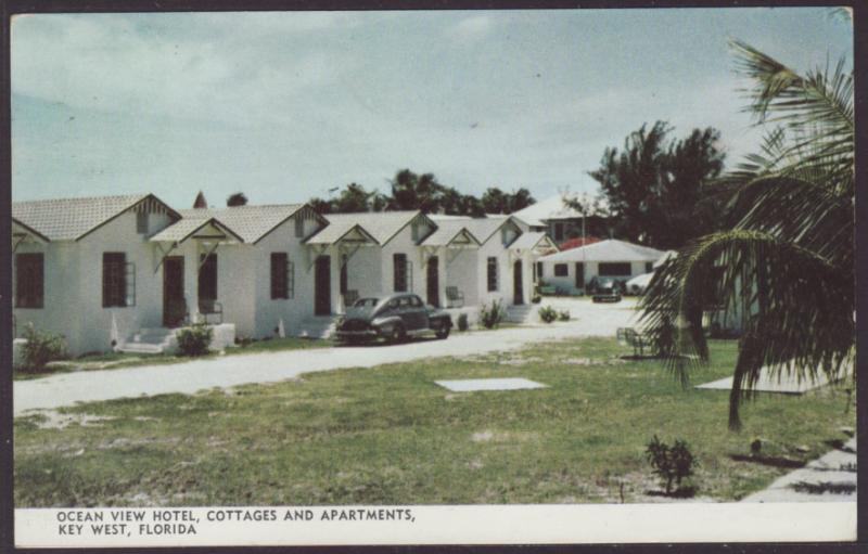 Ocean View Hotel,Key West,FL Postcard BIN