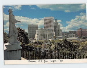 Postcard Providence, from Prospect Park, Providence, Rhode Island