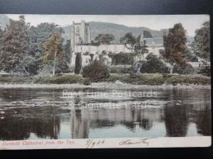 Dunkeld Cathedral from the Tay c1904