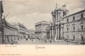 B93231 siracusa piazza del duomo italy