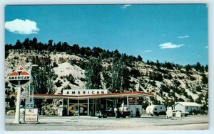 MT. CARMEL JUNCTION, Utah UT~ Gas Station RAMSAY BROTHERS SERVICE 1960s Postcard