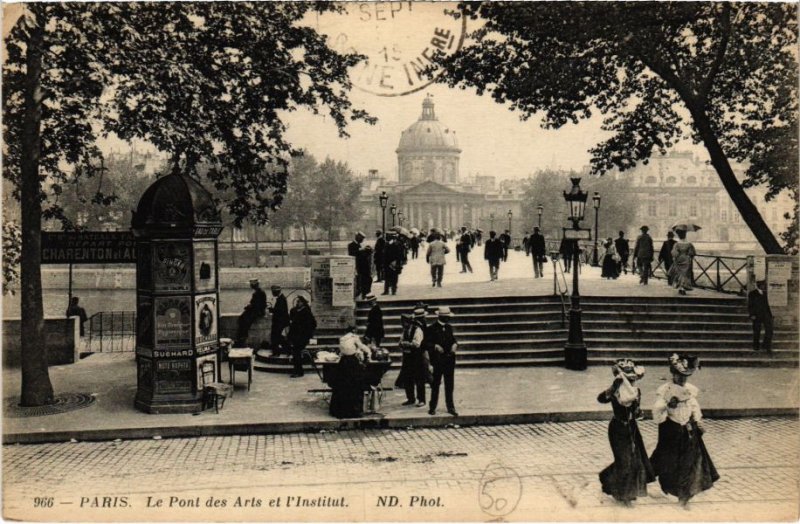 CPA PARIS 1e - Le Pont des Arts et l'Institut (80033)