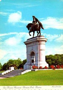 Texas Houston Hermann Monument Sam Houston Monument