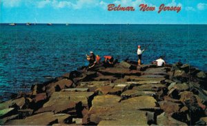 USA Belmar New Jersey Chrome Postcard 07.89