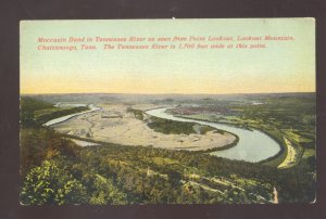 CHATTANOOGA TENNESSEE LOOKOUT POINT MOCCASIN BEND VINTAGE POSTCARD