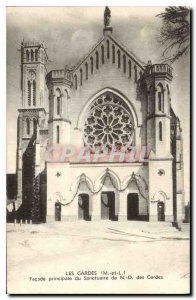 Postcard The Old Guards M and L Main facade of the Sanctuary of Our Lady of t...