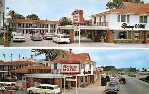 Monterey Court Motel St Augustine Florida postcard