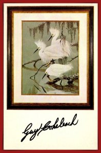 Guy Coheleach's Collector Prints - Egrets - [MX-1091]