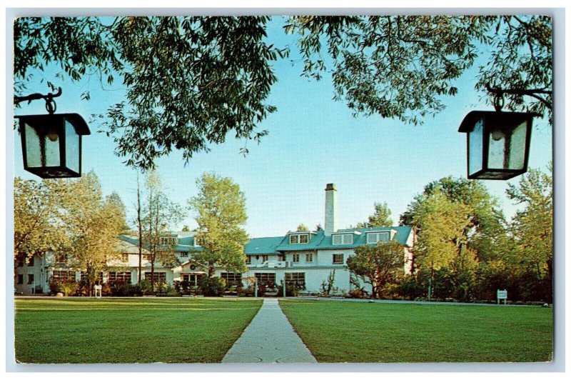 Kingston Ontario Canada Postcard The North Lawn of Guild Inn 1963 Vintage