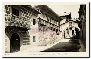 Old Postcard Spain Espana Spain Exposicion Internacional Barcelona 1929