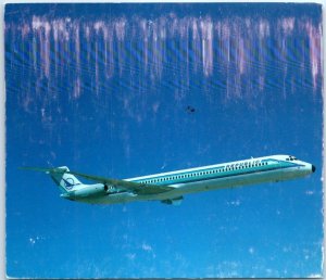 Postcard - Republic Airlines DC-9-80