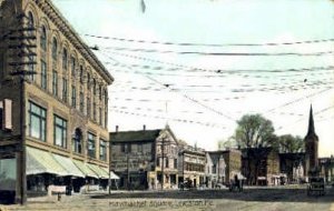 Haymarket Square in Lewiston, Maine