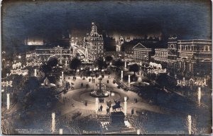 Argentina Buenos Aires Plaza de Mayo Registrado Centenario Revolution RPPC C066