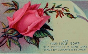 Forsyth & Spaulding Dry Goods Gowan & Stover Oak-Leaf Soap Pink Rose Image F85