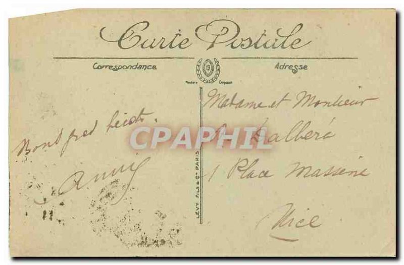 Old Postcard Marseille Parc Borely Bords du Lac