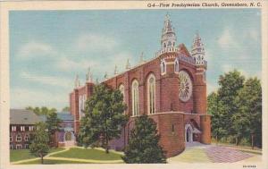 North Carolina Greensboro First Presbyterian Church