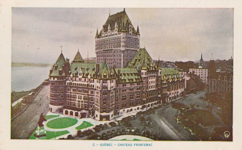 Chateau Frontenac - Quebec QC, Quebec, Canada - WB