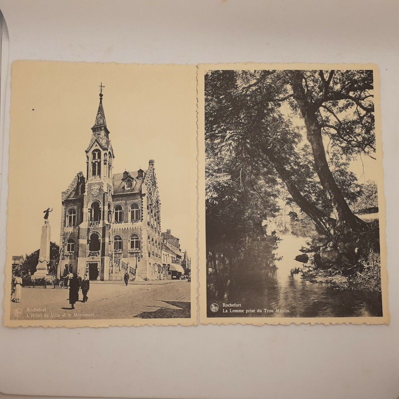 Postcard Lot - Set of 12 Rochefort France postcards