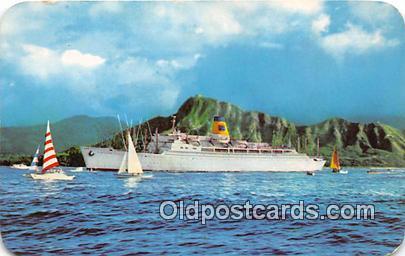 SS Mariposa, SS Monterey Oceanic Steamship Ship Postcard Post Card Oceanic St...