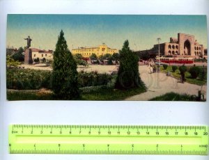 203876 UZBEKISTAN Tashkent Akhunbabaev square old postcard