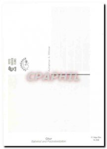 Modern Postcard Chur Bahnhof und Postreisestation