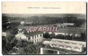 Old Postcard Camp De Mailly And Infirmary Barracks Army