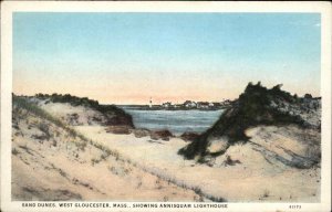 West Gloucester Massachusetts MA Lighthouse c1910s-20s Postcard