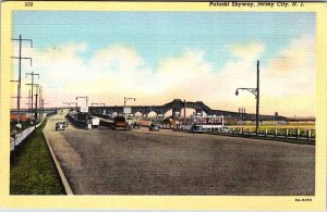 Postcard BRIDGE SCENE Jersey City New Jersey NJ AN2541