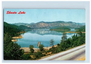 Vintage Shasta Lake Northern California. Postcard F126E