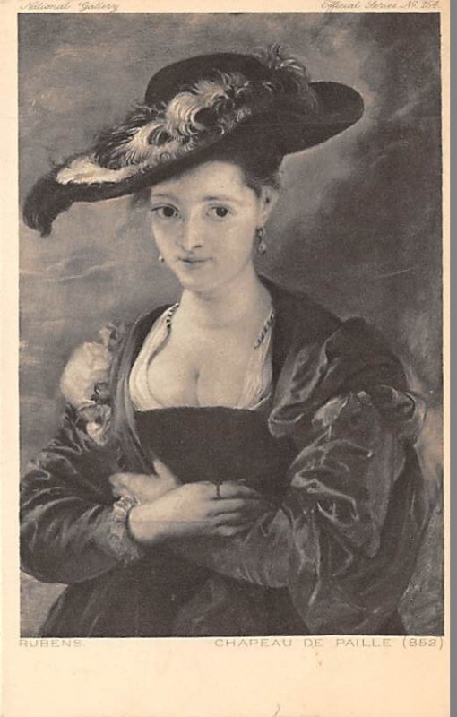 Woman wearing a hat Art Unused 