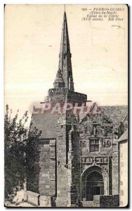 Old Postcard Perros Cotes Gouirec North Church of Clarity