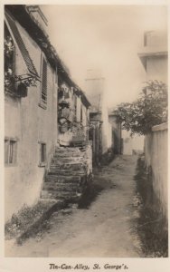 RP: ST. GEORGE'S, Bermuda, 1930s ; Tin-Can Alley