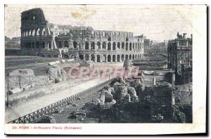 Postcard Ancient Rome Anfiteatro Flavio Colosseo