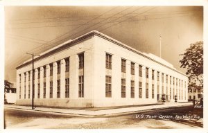 J35/ Key West Florida RPPC Postcard c1940s U.S. Post Office Building  42