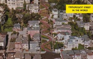 California San Francisco Lombard Street Crookedest Street In The World