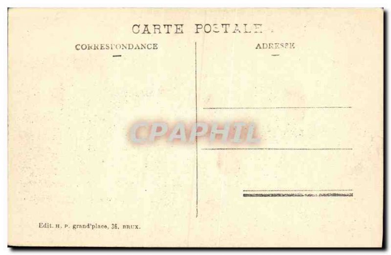 Old Postcard Brussels Palace of Fine Arts