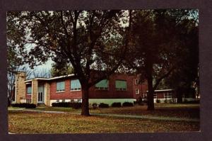 KS View Kelsey Hall Sterling College KANSAS Postcard