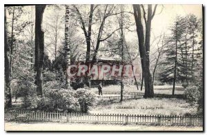 Old Postcard Chambery (Savoie) The Public Garden